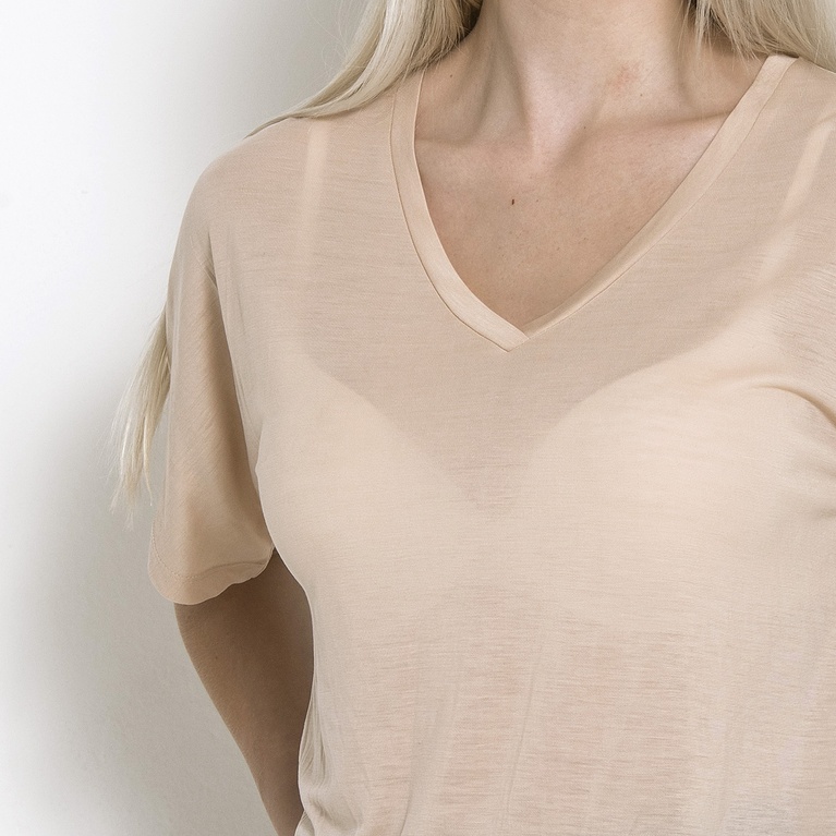 T-shirt "Lyocell V" T-shirt "Lyocell V"